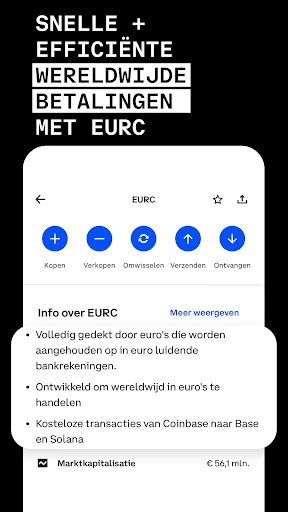 Coinbase: Koop Bitcoin & Ether screenshot