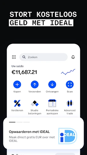 Coinbase: Koop Bitcoin & Ether screenshot