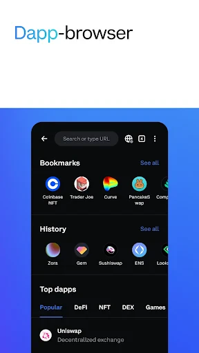 Coinbase Wallet: NFTs & Crypto screenshot