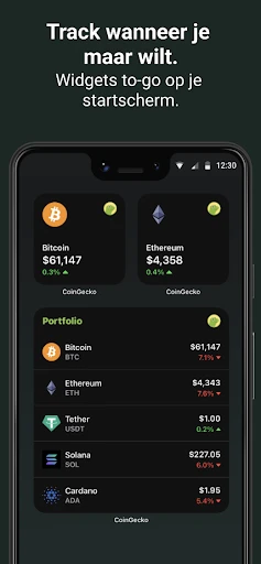 CoinGecko: Crypto-prijstracker screenshot