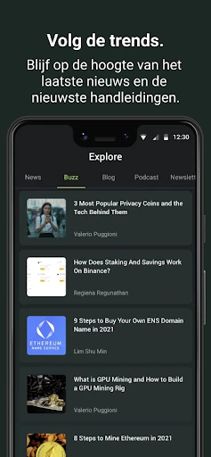 CoinGecko: Crypto-prijstracker screenshot