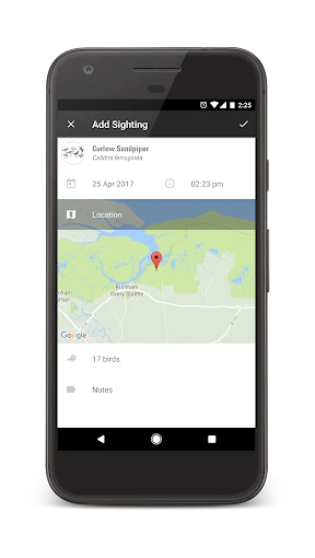 Collins Bird Guide screenshot