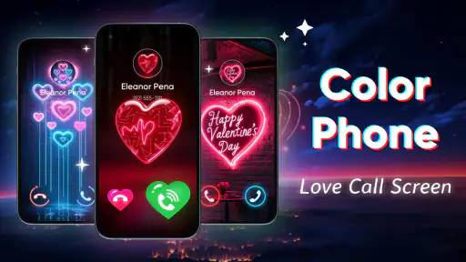 Color Phone Call Screen Theme screenshot