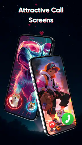 Color Phone Call Screen Theme screenshot
