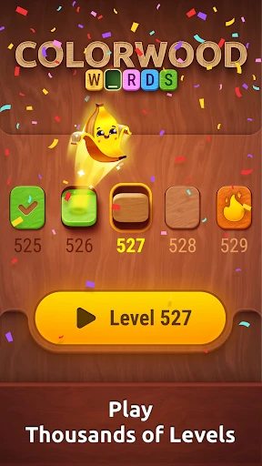 Colorwood Words Puzzle Game screenshot