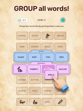 Connect Word: Association Game screenshot