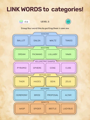 Connect Word: Association Game screenshot