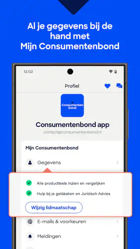 Consumentenbond: Test & Advies screenshot