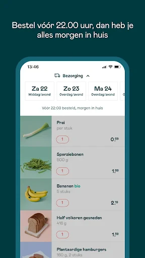 Crisp - online supermarkt screenshot