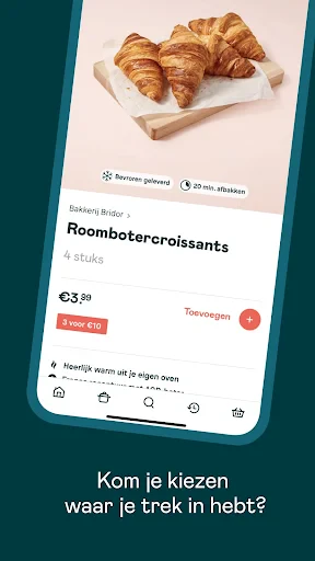 Crisp - online supermarkt screenshot