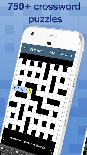 Crossword screenshot