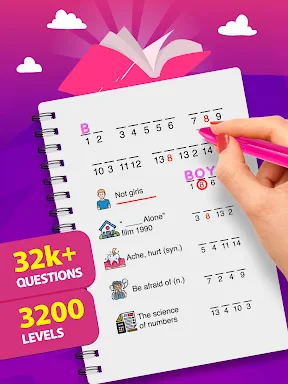 Crostic Crossword-Word Puzzles screenshot