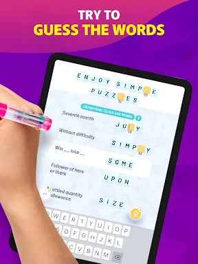 Crostic Crossword－Word Puzzles screenshot