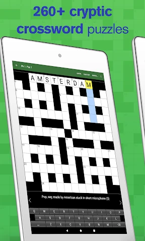 Cryptic Crossword screenshot
