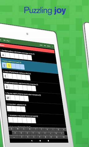Cryptic Crossword screenshot