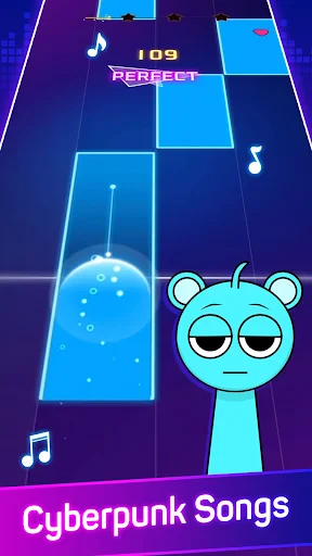 Cyber Music Rush screenshot