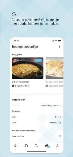 Dagelijkse kost screenshot