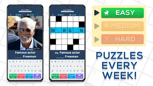 Daily Themed Crossword Puzzles screenshot