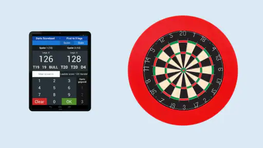 Darts Scorebord screenshot