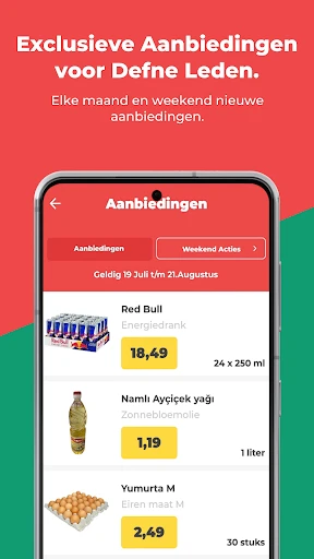Defne Supermarkt screenshot