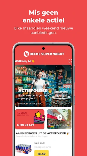 Defne Supermarkt screenshot