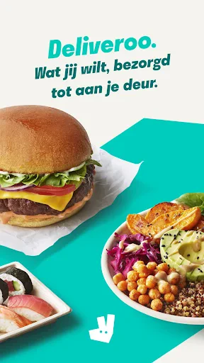 Deliveroo: Eten en winkelen screenshot