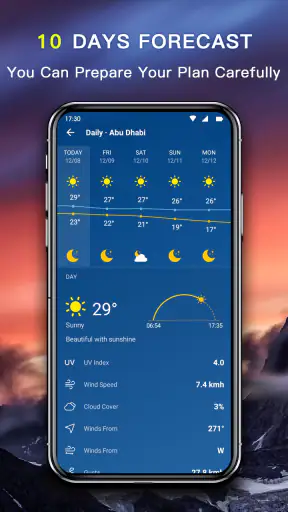 Die akkuraatste weer-app PRO screenshot