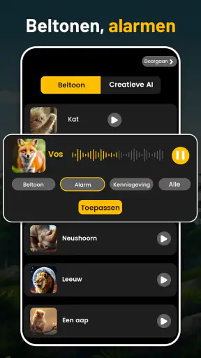 Dierenbeltonen Vogelgeluiden screenshot