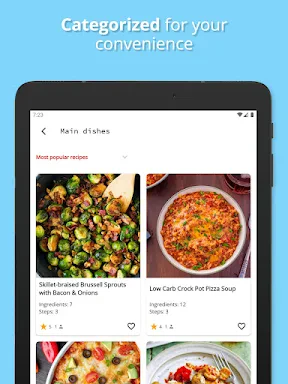Diet Recipes screenshot