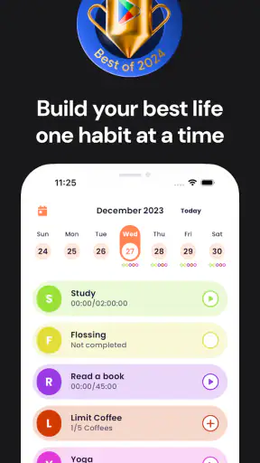 Disciplined - Gewoonte Tracker screenshot