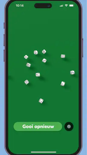 Dobbelsteen: Simpel rollen screenshot