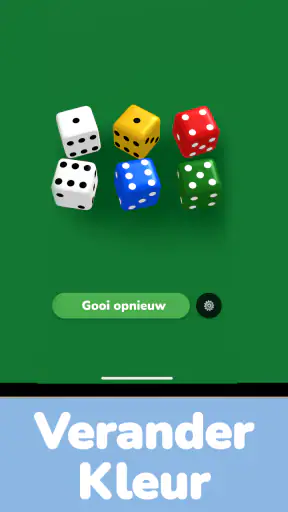 Dobbelsteen: Simpel rollen screenshot