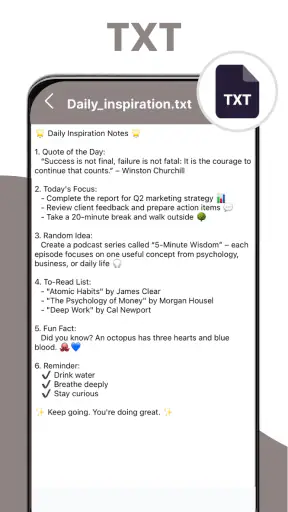 Docx Reader & Word Office screenshot