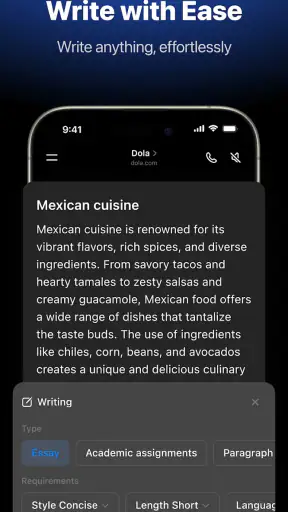 Dola: Smart AI Assistant screenshot