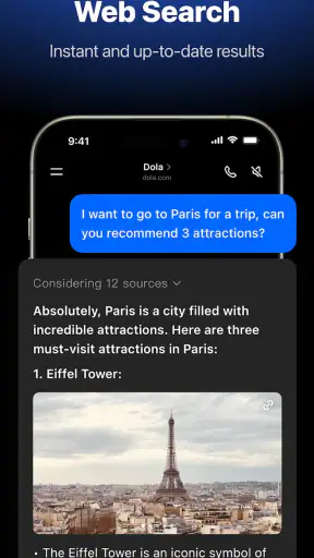 Dola: Smart AI Assistant screenshot