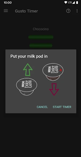 Dolce Gusto Touch Timer screenshot