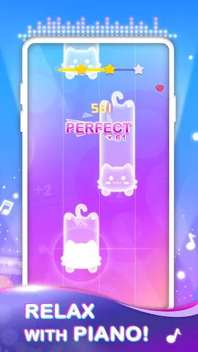 Dreameow Tiles: Cat Music Game screenshot