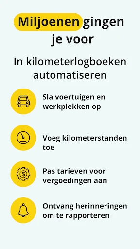 Driversnote Rittenregistratie screenshot