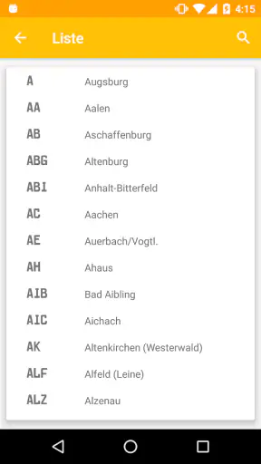 Duitse Kentekens screenshot