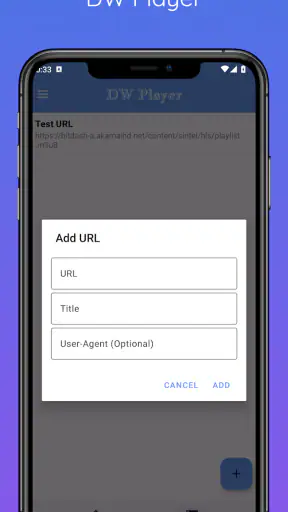 DW Player screenshot