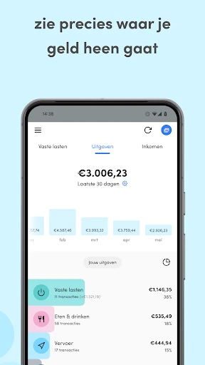 Dyme: Huishoudboekje & Budget screenshot
