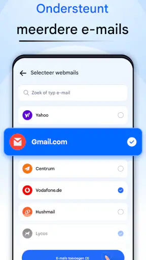 E-mail - E-mail inloggen screenshot