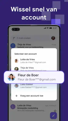 E-mail Lite - Slimme mail screenshot