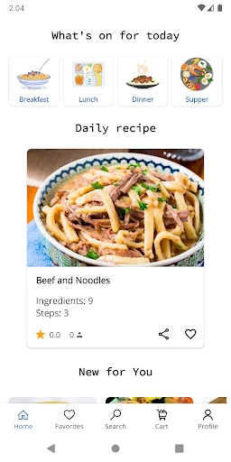 Easy Recipes. Recipe Book screenshot