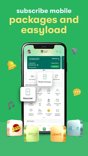 easypaisa – a digital bank screenshot