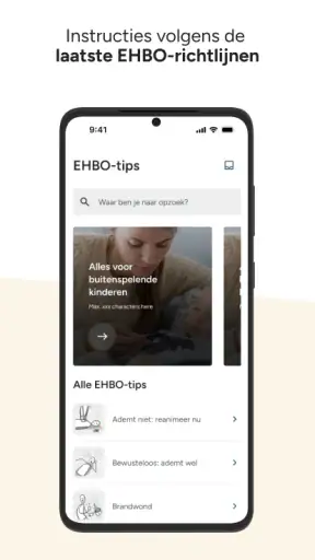 EHBO-app - Rode Kruis screenshot