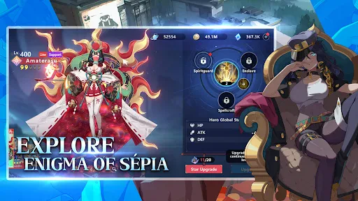 Enigma of Sépia screenshot