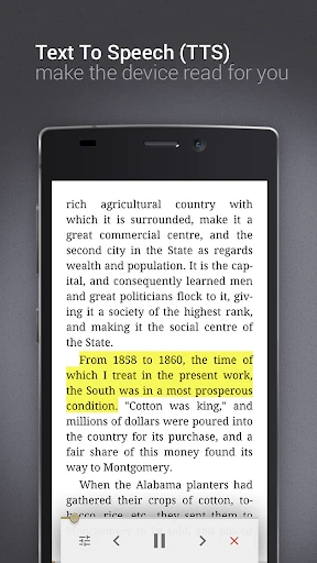 eReader Prestigio: Lezer screenshot