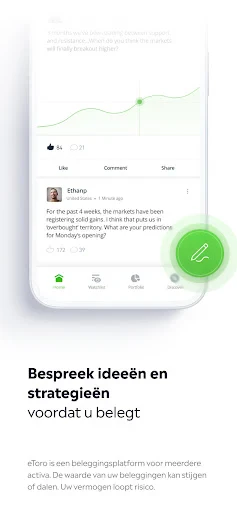 eToro: Handel & beleg screenshot