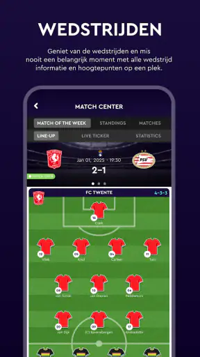 Eurojackpot Vrouwen Eredivisie screenshot